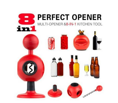 8 In 1 Multi-function Opener For Wine Jar Beer Bottle Can-Kitchen Accessories-Tupperware 4 Sale