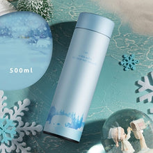Load image into Gallery viewer, Cosmic Ocean Stainless Steel Insulated Water Bottle with Infuser 500ml-Insulated Water Bottle-Tupperware 4 Sale