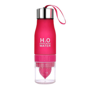 Multi Color H2O Water Bottle 650ml With Strap & Squeezer-Drinking Bottles-Tupperware 4 Sale