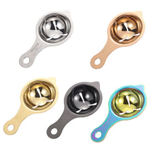 Load image into Gallery viewer, Titanium Plated Stainless Steel Egg Yolk Separator-Kitchen Accessories-Tupperware 4 Sale