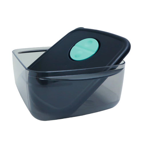 Tupperware Microwaveable Rock N Serve Lunch Box Square 1L - Black-Food Prepare-Tupperware 4 Sale