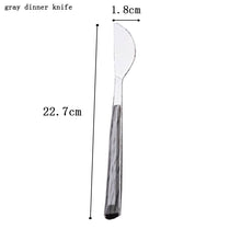 Load image into Gallery viewer, Stainless Steel Unique Pattern Knife, Spoon &amp; Fork-Dining Accessories-Tupperware 4 Sale