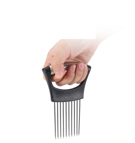 Multi-function Ergonomic Stainless Steel Cutting Holder-Kitchen Accessories-Tupperware 4 Sale