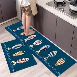 Non Slip Cute Cartoon Kitchen Carpet Floor Mat (1PC)-Floor Mats-Tupperware 4 Sale