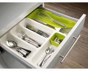 2-Pcs Retractable Tableware Organizer / Kitchen Drawer Organizer-Kitchen Accessories-Tupperware 4 Sale