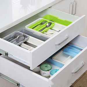 3-Pcs Retractable Tableware Organizer / Kitchen Drawer Organizer-Kitchen Accessories-Tupperware 4 Sale