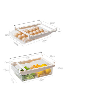 Extendable Acrylic Fridge Organizer-Fridge Acessories-Tupperware 4 Sale