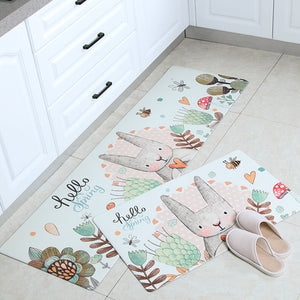 Non Slip PU Nordic Oil And Waterproof Kitchen Mat-Floor Mats-Tupperware 4 Sale