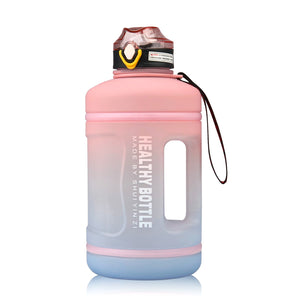 Reusable Gradient Flip Top Water Bottle with Lock & Straw - 2.2L-Drinking Bottles-Tupperware 4 Sale