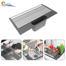 Load image into Gallery viewer, Multi-Use Foldable Sink Dish Drainer-Kitchen Accessories-Tupperware 4 Sale