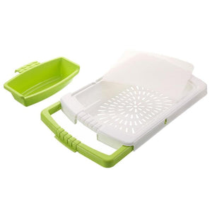 Multifunction Kitchen Chopping Blocks with Sinks Drain Basket-Kitchen Accessories-Tupperware 4 Sale