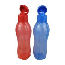Load image into Gallery viewer, Tupperware Eco Drinking Bottles 1L Flip Top (Red &amp; Blue)-Drinking Bottles-Tupperware 4 Sale