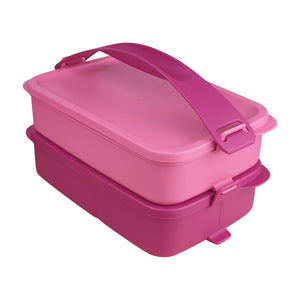Tupperware Click To Go Lunch Box - Lavender Love-Lunch Box-Tupperware 4 Sale
