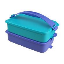 Load image into Gallery viewer, Tupperware Click To Go Lunch Box - Cool Sensation-Lunch Box-Tupperware 4 Sale