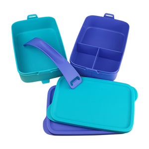 Tupperware Click To Go Lunch Box - Cool Sensation-Lunch Box-Tupperware 4 Sale