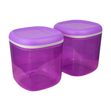 Load image into Gallery viewer, Tupperware Crystalline Canister Food Storage - Purple-Food Storage-Tupperware 4 Sale