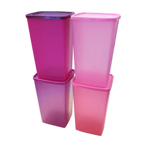 Tupperware Large Square Round / So Fresh Tall-Chiller Storage-Tupperware 4 Sale