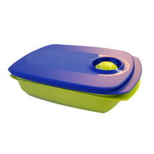 Load image into Gallery viewer, Tupperware Reheatable Divided Lunch Box Square | Lunchbox-Lunch Box-Tupperware 4 Sale