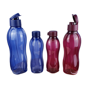 Tupperware Eco Drinking Bottles Limited Sapphire Edition Screw Top-Drinking Bottles-Tupperware 4 Sale