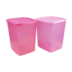 Tupperware Snowflake Cool Square Round For Chiller-Chiller Storage-Tupperware 4 Sale