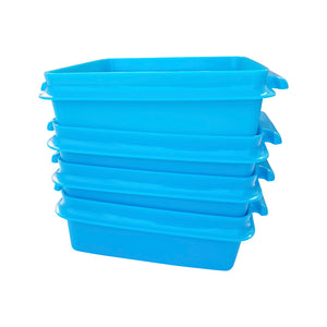 Tupperware Small Goody Box with Carolier - Blue-Lunch Box-Tupperware 4 Sale