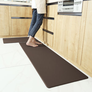 Non Slip Oil-proof PU Leather Simple Kitchen Floor Mats-Floor Mats-Tupperware 4 Sale