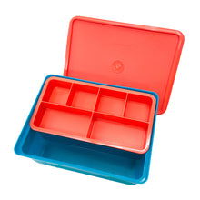 Load image into Gallery viewer, Tupperware Fun Keeper - Cyan Orange-Lunch Box-Tupperware 4 Sale