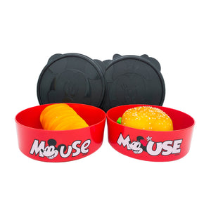 Mickey & Minnie Handy Bowl - Red-Food Storage-Tupperware 4 Sale
