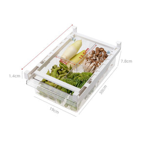 Extendable Acrylic Fridge Organizer-Fridge Acessories-Tupperware 4 Sale