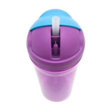 Load image into Gallery viewer, Tupperware Twinkle Straw Kids Tumbler 500ml - Purple-Drinking Bottles-Tupperware 4 Sale