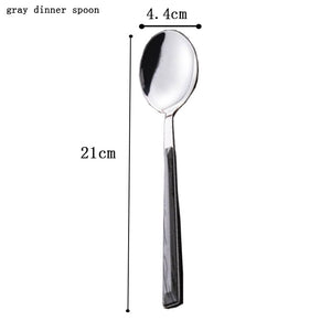 Stainless Steel Unique Pattern Knife, Spoon & Fork-Dining Accessories-Tupperware 4 Sale