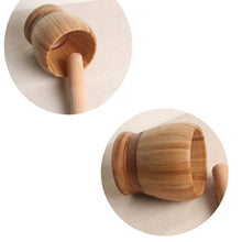 Load image into Gallery viewer, Wooden Mashing Jar Bowl / Mortar &amp; Pestle-Kitchen Accessories-Tupperware 4 Sale