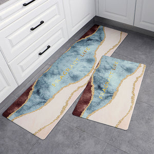 Non Slip PU Nordic Oil And Waterproof Kitchen Mat-Floor Mats-Tupperware 4 Sale