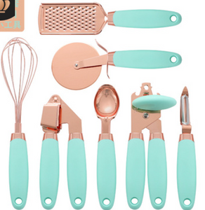 7 Pcs Copper Coated Stainless Steel Kitchen Gadget Set-Kitchen Accessories-Tupperware 4 Sale