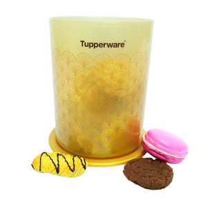 Tupperware Golden Touch Canister Junior 1.25L-Food Storage-Tupperware 4 Sale