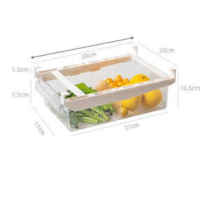 Extendable Acrylic Fridge Organizer-Fridge Acessories-Tupperware 4 Sale