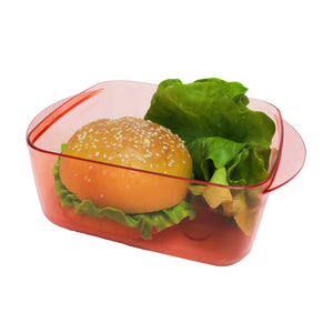 Tupperware Microwaveable Rock N Serve Lunch Box Square 1L - Red-Food Prepare-Tupperware 4 Sale