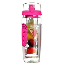 Load image into Gallery viewer, BPA/BPS Free &amp; Dishwasher Safe Water Bottle 1L with Fruit Infuser-Drinking Bottles-Tupperware 4 Sale