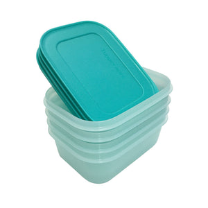 Tupperware 2 In 1 Chill Freez Set - Turquoise-Freezer Storage-Tupperware 4 Sale