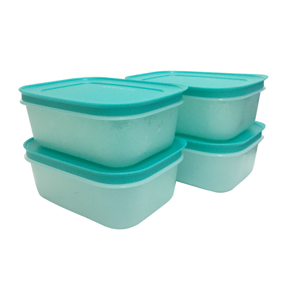 Tupperware 2 In 1 Chill Freez Set - Turquoise-Freezer Storage-Tupperware 4 Sale