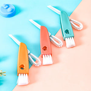 3-In-1 Cute Double-Headed Cleaning Brush-Brush-Tupperware 4 Sale