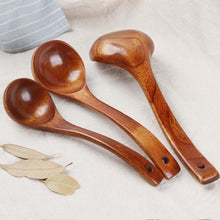 Load image into Gallery viewer, Long Handled Wooden Soup Spoons-Kitchen Accessories-Tupperware 4 Sale