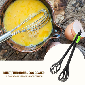 Multifunctional Egg Beater with Food Clip