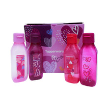Load image into Gallery viewer, Tupperware Sweet Hearts Square Eco Bottle-Drinking Bottles-Tupperware 4 Sale