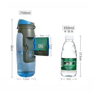 Water Bottle With Creative Storage - 750ml-Drinking Bottles-Tupperware 4 Sale