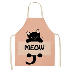 Cat Kitchen Aprons-Kitchen Accessories-Tupperware 4 Sale