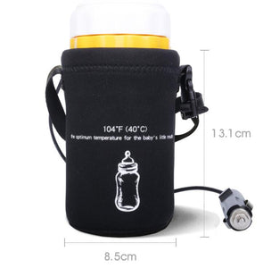 In Car Fabric Portable Baby Bottle Milk Warmer (DC Plug)-Outdoor Accessories-Tupperware 4 Sale