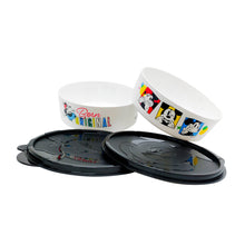 Load image into Gallery viewer, Mickey &amp; Minnie Handy Bowl - White-Food Storage-Tupperware 4 Sale