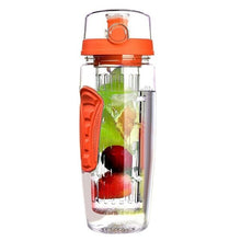 Load image into Gallery viewer, BPA/BPS Free &amp; Dishwasher Safe Water Bottle 1L with Fruit Infuser-Drinking Bottles-Tupperware 4 Sale