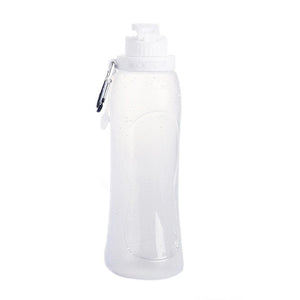 Foldable BPA Free Silicone Water Bottle 500ML-Drinking Bottles-Tupperware 4 Sale